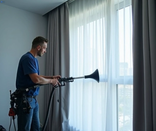 Professional drapes cleaning process tools Matty Curtain Cleaning waverley-gardens-vic
